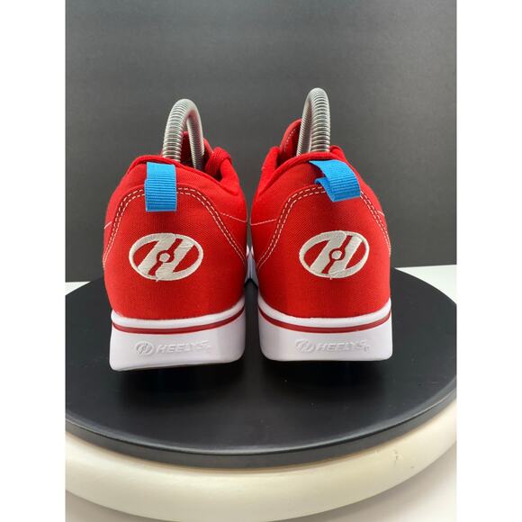 Heelys Pro 20 Prints Red Checkered Skate Shoes Size 7 Youth Womens 8.5 Skater - Picture 5 of 9